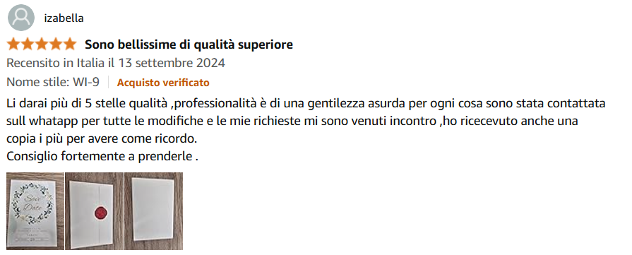 Recensione Amazon 3