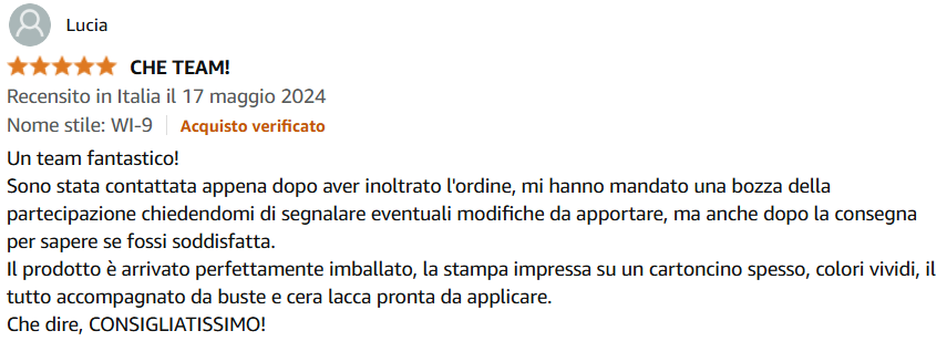 Recensione Amazon 5