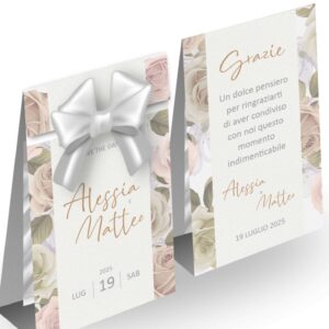 Porta confetti Matrimonio Personalizzati per confettate di matrimonio