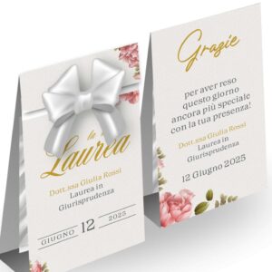 Porta confetti Laurea Personalizzati per confettate di laurea